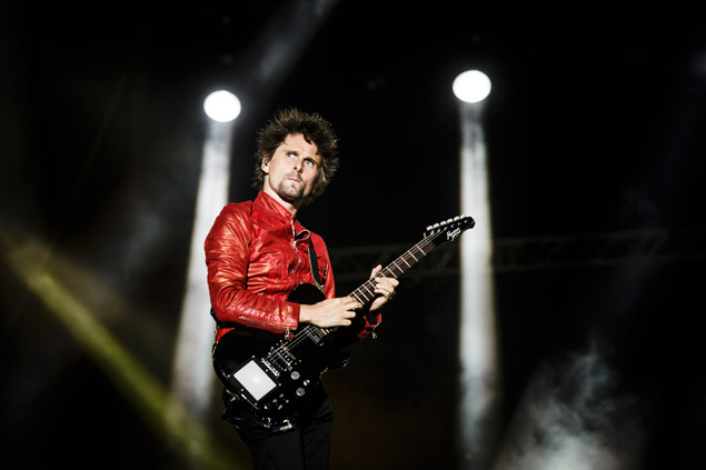 Show do grupo Muse no palco Mundo, durante o 2o dia do Rock in Rio