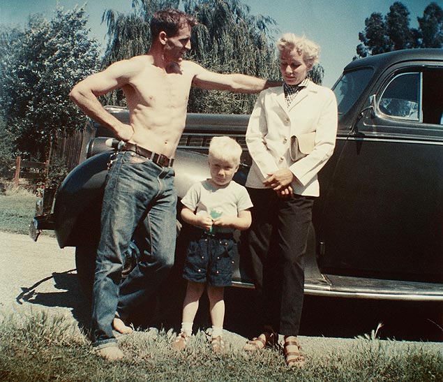Neal e Carolyn Cassady com o seu filho John