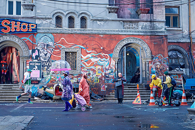 Cena de 'The Zero Theorem', de Terry Gilliam, com Christoph Waltz