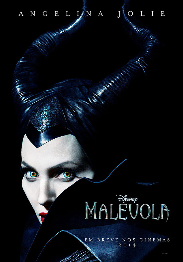 Pster nacional de 'Malvola', filme estrelado por Angelina Jolie que tem data de estreia para 30 de maio de 2014 nos EUA