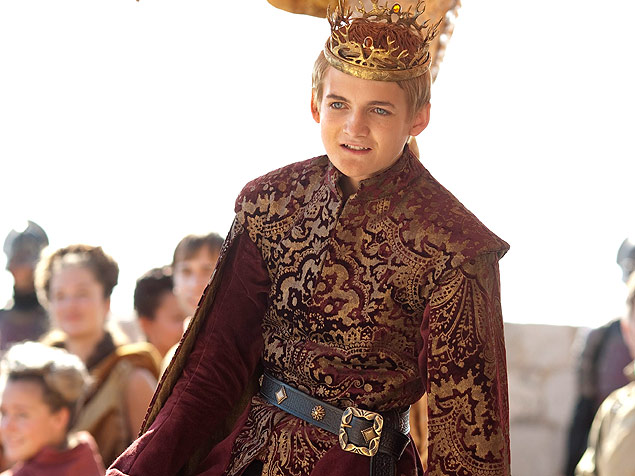 O ator Jack Gleeson em cena da srie 'Game of Thrones', na HBO