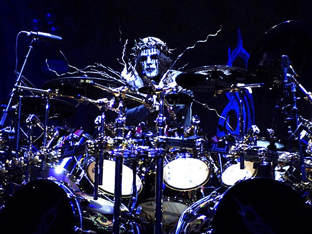 O baterista do Slipknot, Joey Jordison