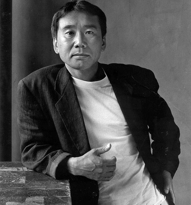 O escritor japons Haruki Murakami
