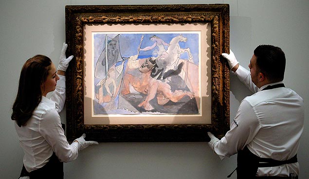 Composition au Minotaure' (1936), de Picasso, em leilo da casa Sotheby's