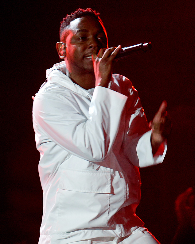 Kendrick Lamar cerimnia do Grammy, em 2014