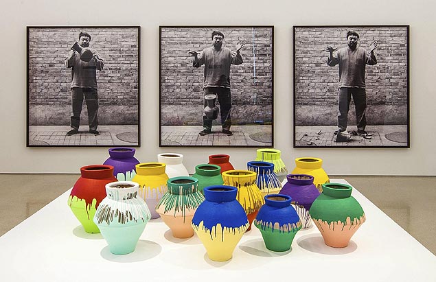 A instalao do artista chins Ai Weiwei, em exposio no Prez Art Museum
