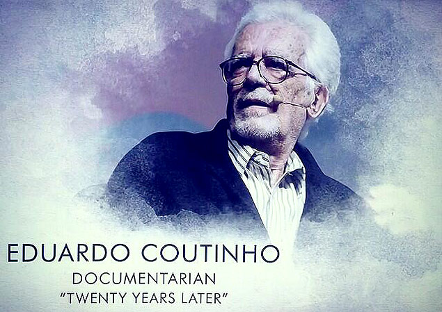 O cineasta brasileiro Eduardo Coutinho, morto em fevereiro,  lembrado na homenagem do Oscar