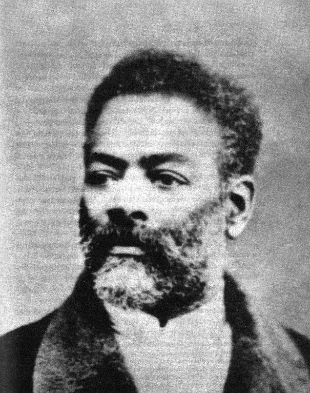 Retrato do advogado baiano Luiz Gama por volta de 1880