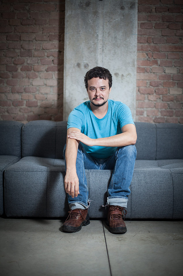O produtor Rodrigo Coelho, um dos criadores do selo UIVO