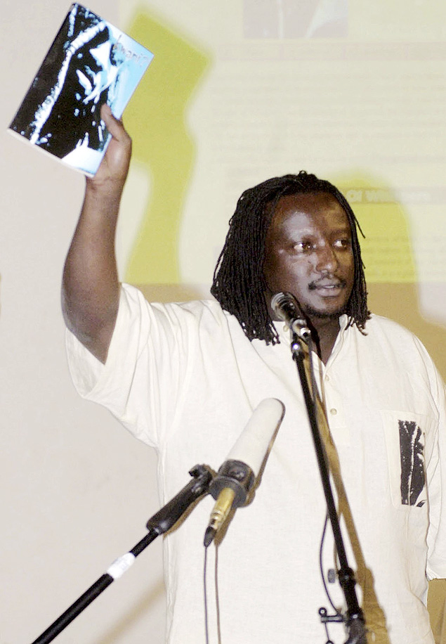 Binyavanga Wainaina, editor da revista 'Kwani?'