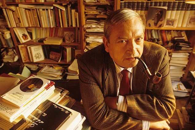 O historiador francs Jacques Le Goff, em 1988
