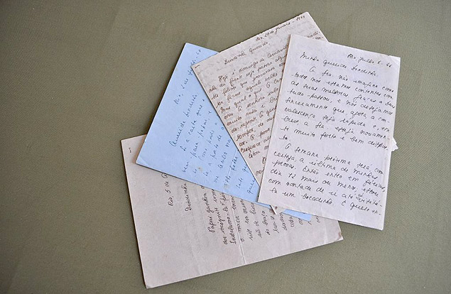 Cartas de Drummond  me, expostas em Itabira (Minas)