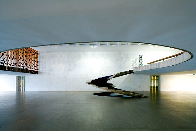 Palcio Itamaraty, de Niemeyer, em Braslia