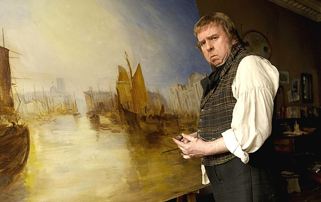 O ator Timothy Spall interpreta o pintor J.M.W. Turner, em cena do filme 'Mr. Turner', exibido em Cannes