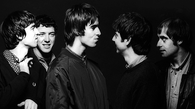 A banda britânica de rock Oasis começou há 20 anos, com o lançamento de 'Definitely Maybe