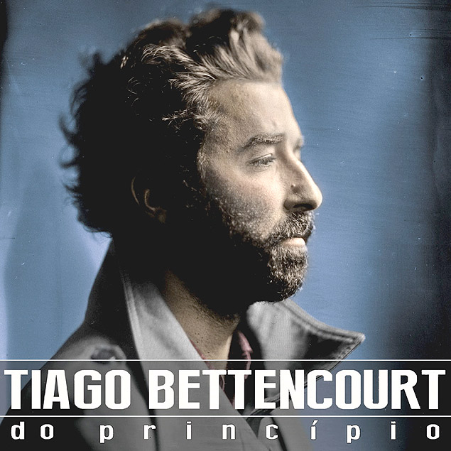 Capa do disco "Do Princpio", o terceiro lbum solo de Tiago Bettencourt