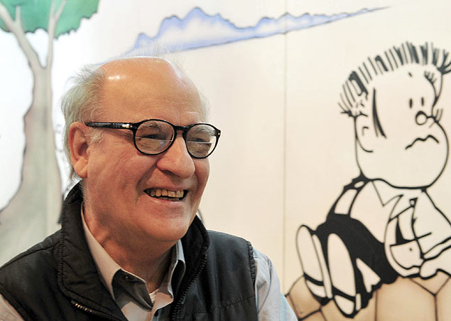 O cartunista Joaquín Salvador Lavado, o Quino, criador da 'Mafalda'