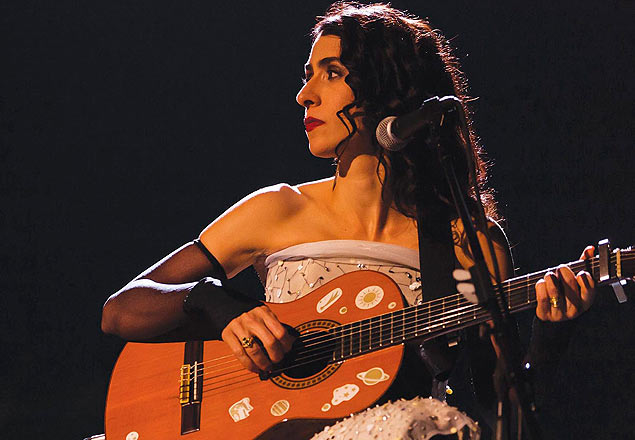 Marisa Monte em show de gravao do DVD 'Verdade Uma Iluso', em agosto de 2013