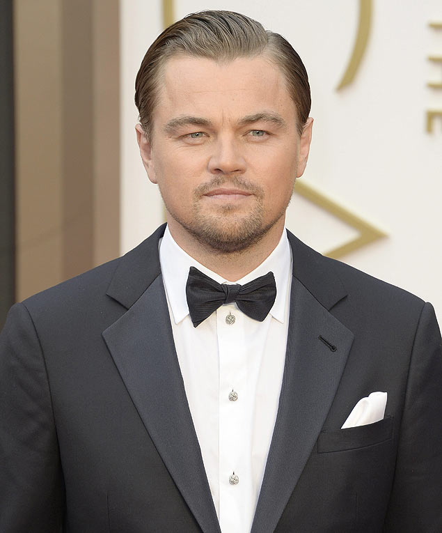 O ator Leonardo di Caprio na cerimônia do Oscar deste ano