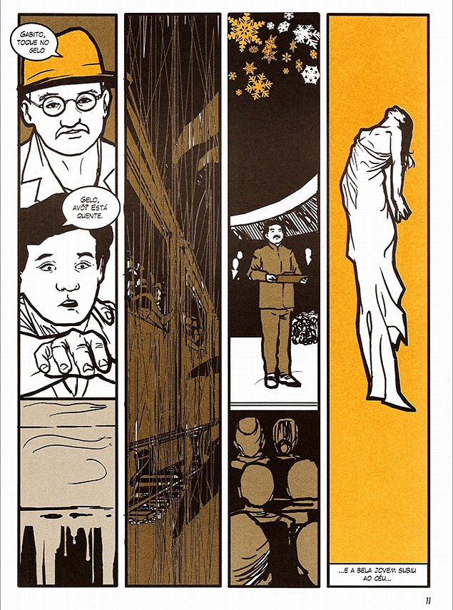 Imagem do livro 'Gabo - Memórias de uma Vida Mágica', que conta vida do escritor em quadrinhos