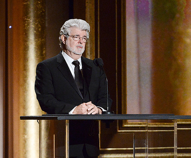 George Lucas em 2013, em Los Angeles