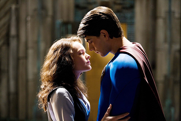 Kate Bosworth e Brandon Routh formam casal no filme 'Superman: o Retorno