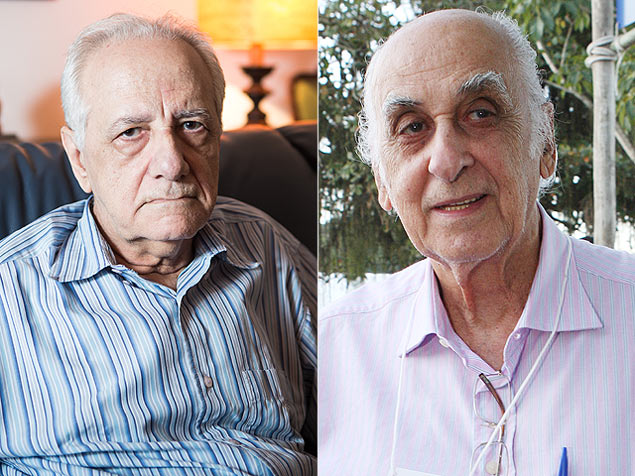 O escritor Evaldo Cabral de Mello e o escritor Zuenir Ventura