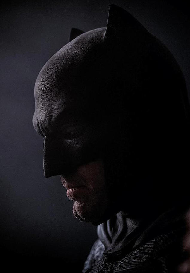 O ator Ben Affleck como o super-heri Batman