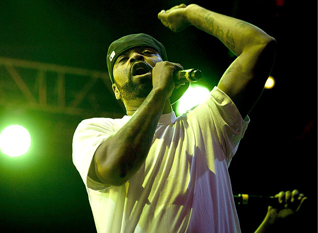 O rapper Method Man, integrante da banda americana Wu-Tang Clan