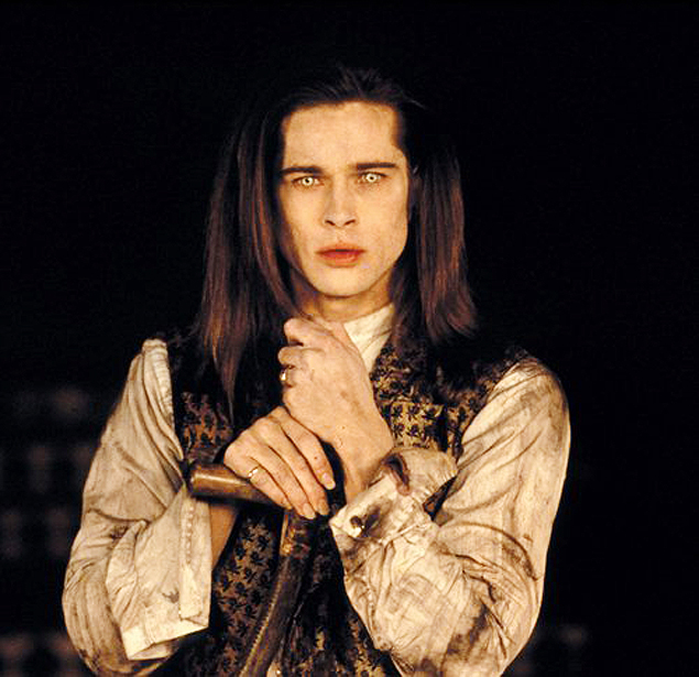 O astro de Hollywood Brad Pitt em cena do filme 'Entrevista com o Vampiro', de 1994
