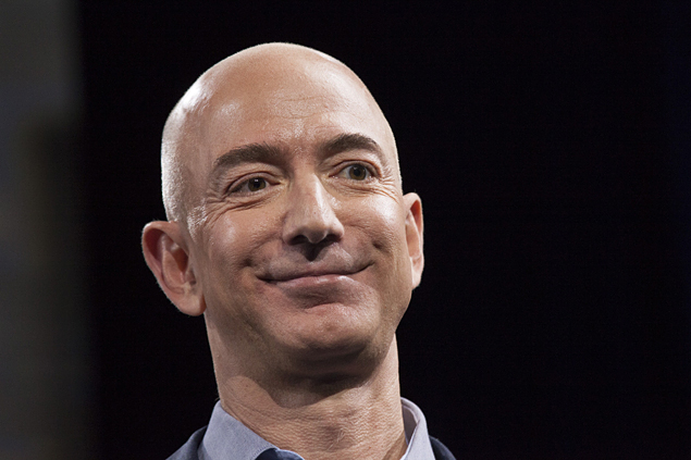 O fundador e CEO da Amazon.com, Jeff Bezos