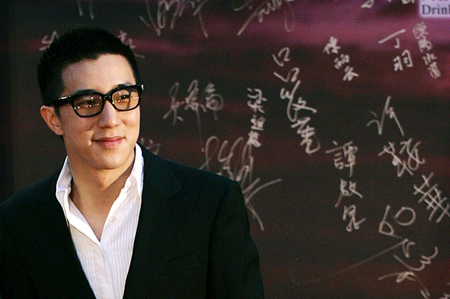 O ator Jaycee Chan, filho da estrela das artes marciais Jackie Chan, em imagem de 2009