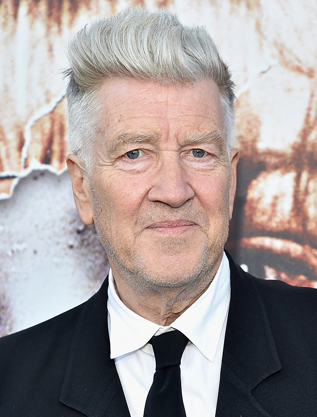O diretor David Lynch no lanamento dos DVDs de "Twin Peaks", em 2014