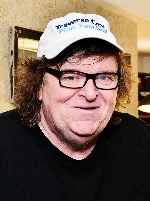TORONTO, ON - SEPTEMBER 08: Filmmaker Michael Moore attends the SundanceNow Doc Club's TIFF luncheon with Michael Moore during the 2014 Toronto International Film Festival at Soho House Toronto on September 8, 2014 in Toronto, Canada. Jerod Harris/Getty Images/AFP == FOR NEWSPAPERS, INTERNET, TELCOS & TELEVISION USE ONLY ==