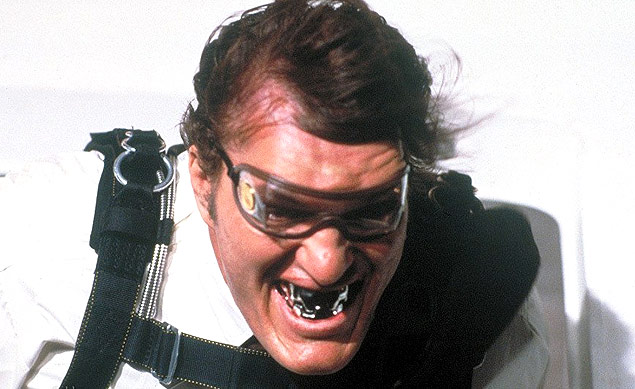 Richard Kiel como o vilo Jaws em '007 Contra o Foguete da Morte', de 1979