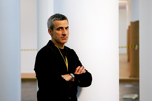 Adriano Pedrosa, em imagem feita na 29 Bienal de So Paulo