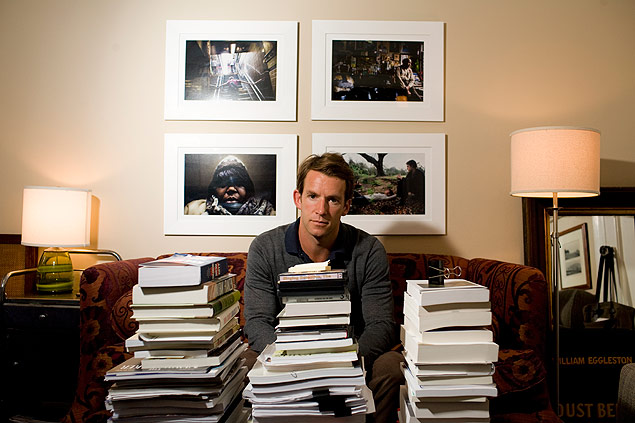 O escritor e agente literrio Bill Clegg, em sua casa em Nova York, em 2010
