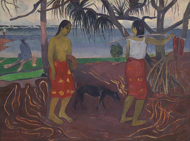 Obra de Paul Gauguin, que estar na mostra Prospect New Orleans, em Nova Orleans, nos Estados Unidos
