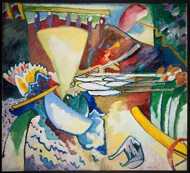 'Improvisao n11', tela de 1910 de Wassily Kandinsky