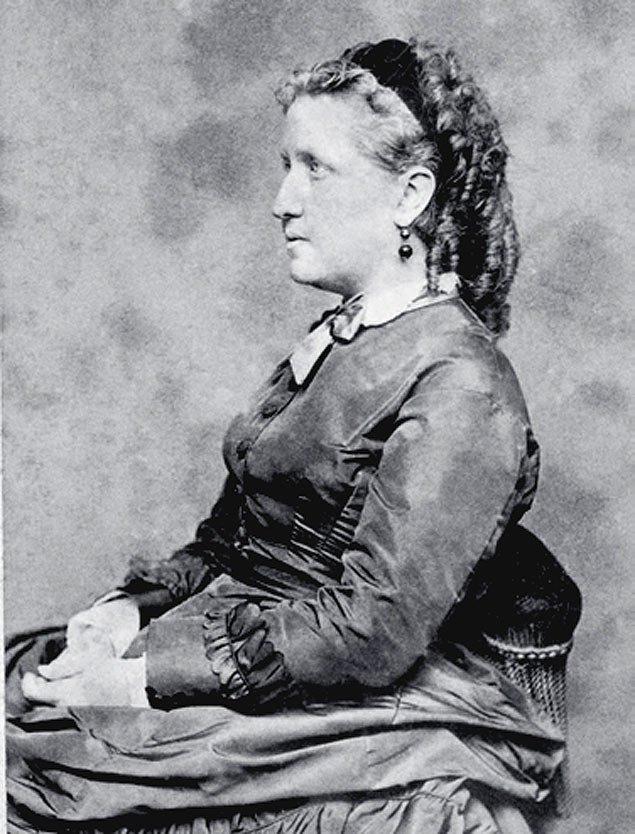 A biografada, por volta de 1871, em imagem do livro 'A História da Princesa Isabel