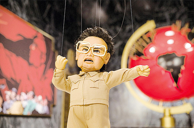 Norte-coreano Kim Jong-il vira um boneco megalomaníaco e solitário em &#145;'Team America&#146;'