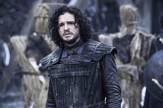 O personagem Jon Snow em cena da quarta temporada de "Game of Thrones"