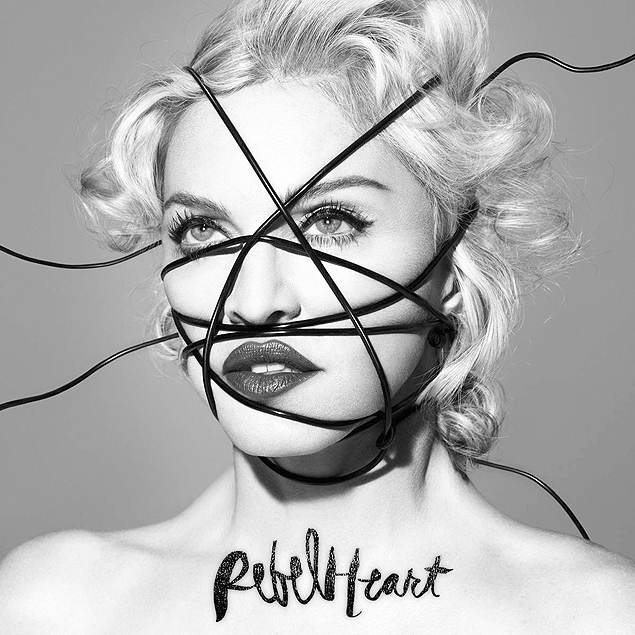 Capa do disco 'Rebel Heart', da cantora americana Madonna