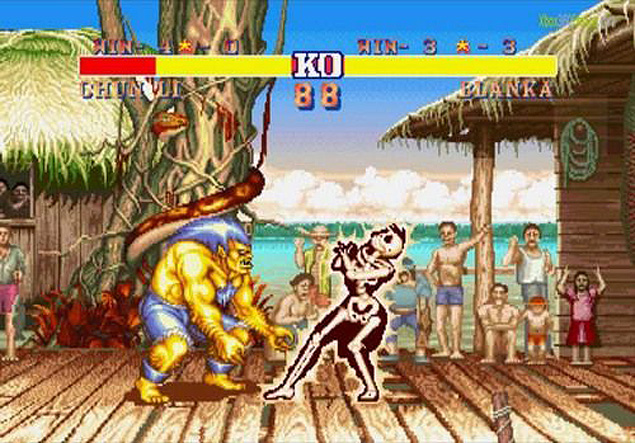 O jogo Street Fighter 2 tinha canes para cada personagem