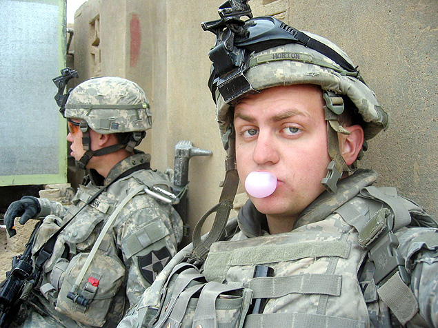 Alex Horton, 29, que serviu por 15 meses no Iraque atuando na infantaria entre 2006 e 2007 
