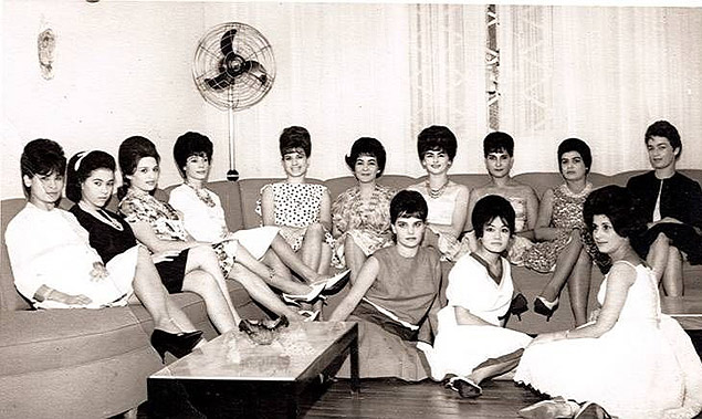 Algumas das mulheres que trabalharam com Eny no prostíbulo de Bauru