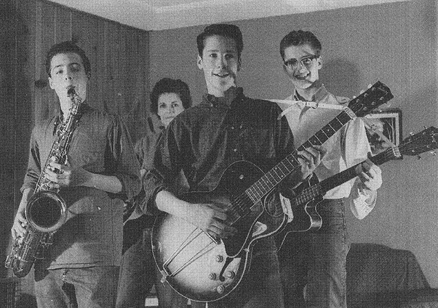 A banda americana de rock The Sonics, em foto sem data