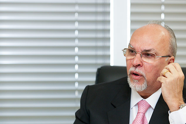 BRASLIA, DF, BRASIL, 26-01-2011, 11h30: Ministro das Cidades, Mario Negromonte, d entrevista no ministerio. (Foto: Alan Marques/Folhapress, PODER) ***ESPECIAL FFOLHA***