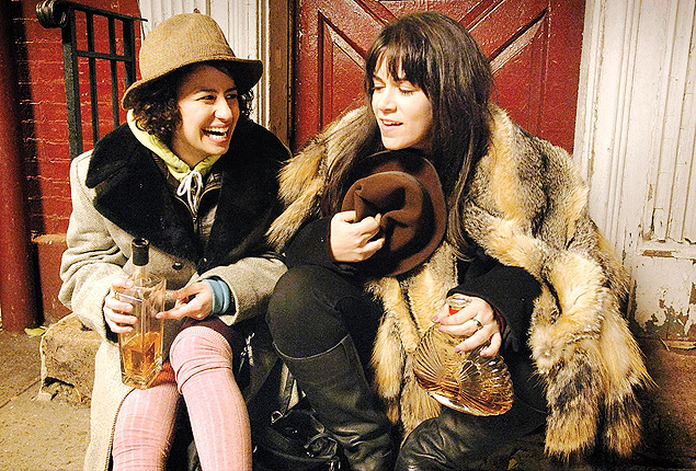 Ilana Glazer, 27, e Abbi Jacobson, 31, que reinventaram as séries de mulherzinha em Broad City