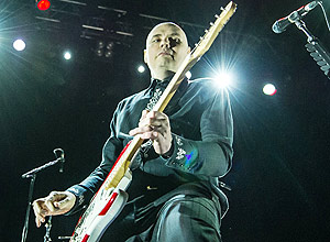 O guitarrista Billy Corgan, do Smashing Pumpkins